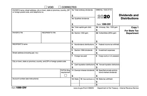 form 1099 div